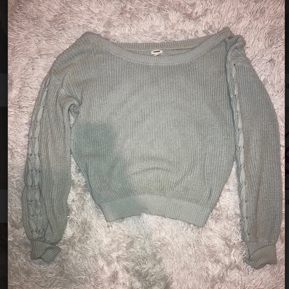 Garage Blue Sweater - Picture 1 of 6
